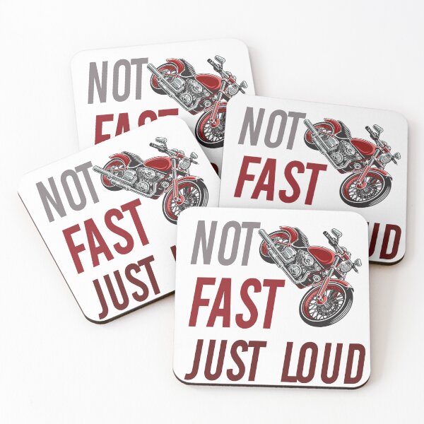 Item preview, NOT Fast JUST LOUD- Bikers Shirt, just loud not fast, loud not fast-Live To Ride, Motorcycle lovers, Biker Dad designed and sold by BestDes.