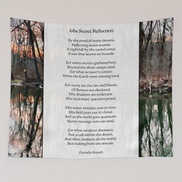Item preview, The Secret Reflection Poem by Pamela Storch designed and sold by Pamela Storch.