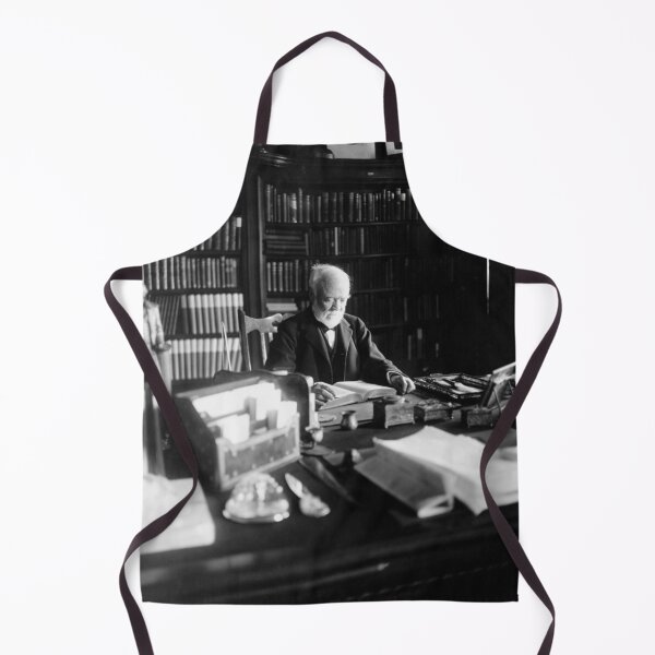 Item preview, Andrew Carnegie Reading At A Desk - 1913 designed and sold by warishellstore.