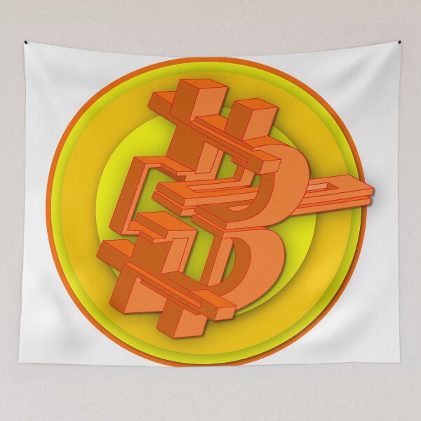 Item preview, 3D Bitcoin Abstract Logo designed and sold by willncc.