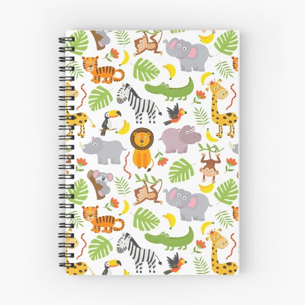 Item preview, Animals Jungle Kids Pattern designed and sold by Hapoel.