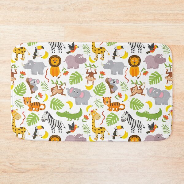 Item preview, Animals Jungle Kids Pattern designed and sold by Hapoel.