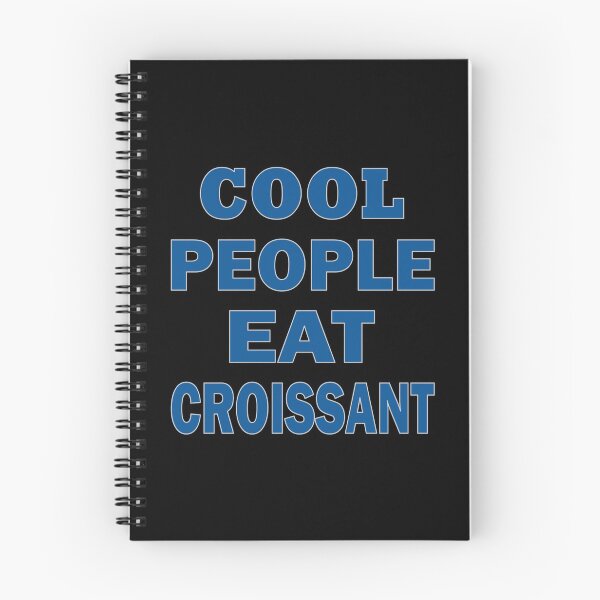 Item preview, Cool People eat Croissant designed and sold by AllShirts21.