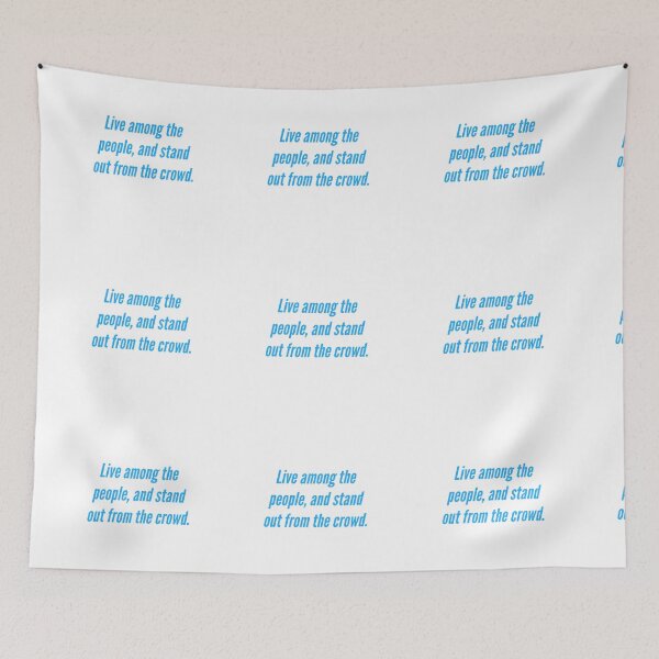 Item preview, Live among the people. Simple design. designed and sold by Andrew Hopgood.