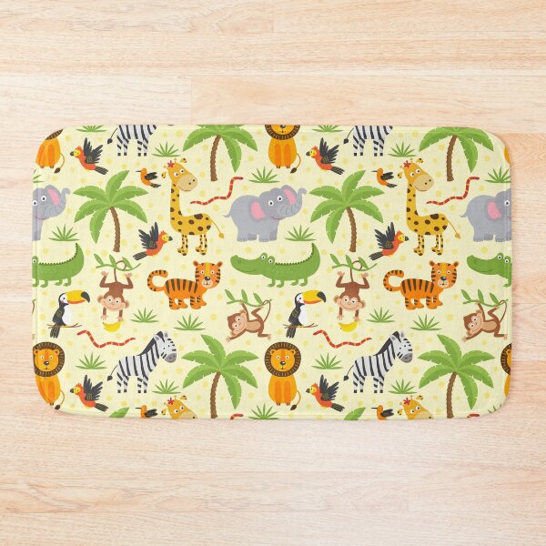 Item preview, Animals Jungle Kids Pattern designed and sold by Hapoel.