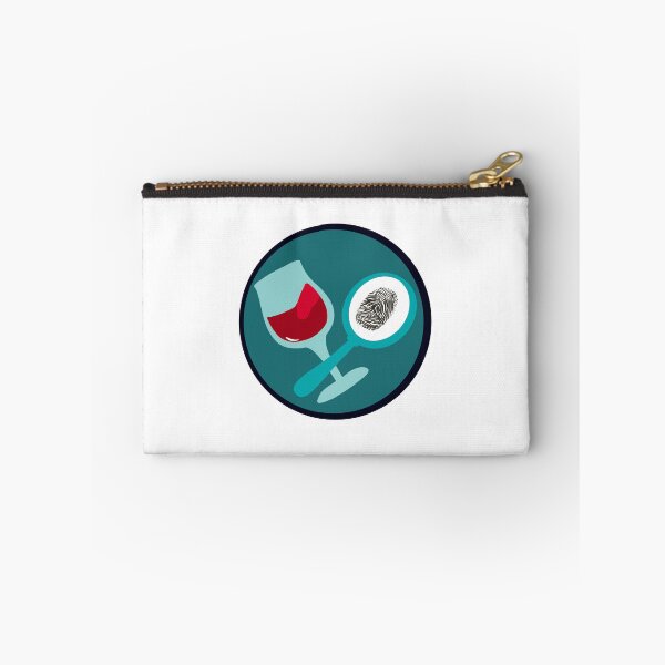 Item preview, Wine and Forensics Crime Badge designed and sold by Leah K.