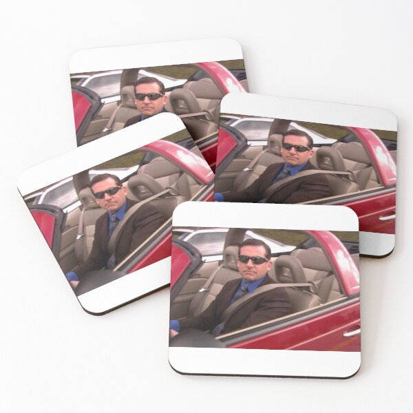 Item preview, THE OFFICE MEME MICHAEL SCOTT DRIVING HIS CAR designed and sold by Terry Loves Yogurt.