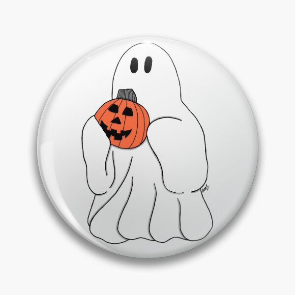 Item preview, Pumpkin Ghost designed and sold by cmecreateart.