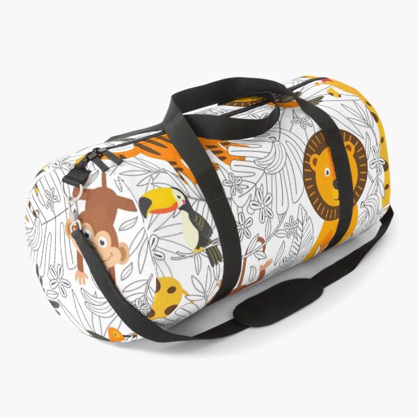 Item preview, Animals Jungle Kids Pattern designed and sold by Hapoel.