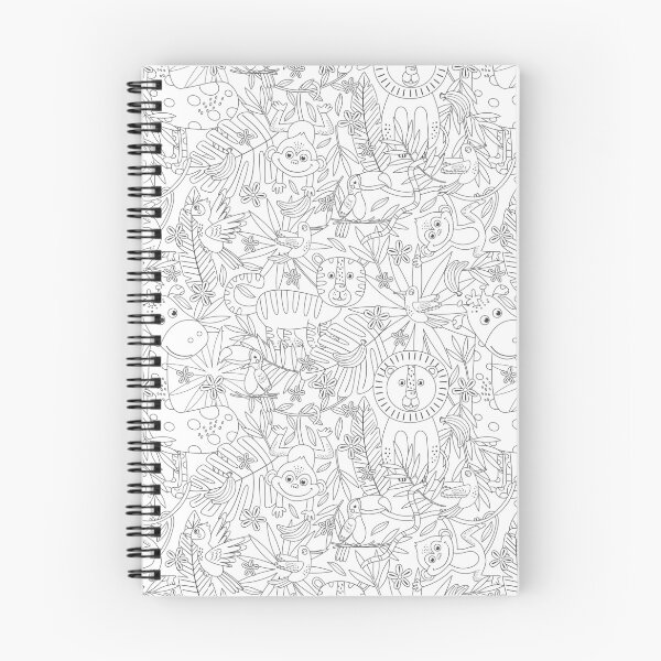 Item preview, Animals Jungle Kids Pattern designed and sold by Hapoel.