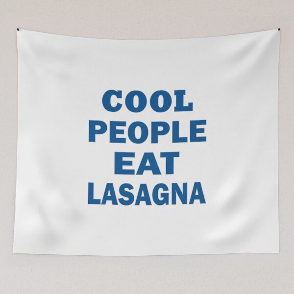 Item preview, Cool People eat Lasagna designed and sold by AllShirts21.
