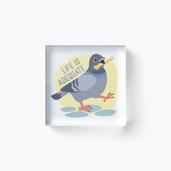 Item preview, Adequate Pigeon designed and sold by MaddyWilsonArt.