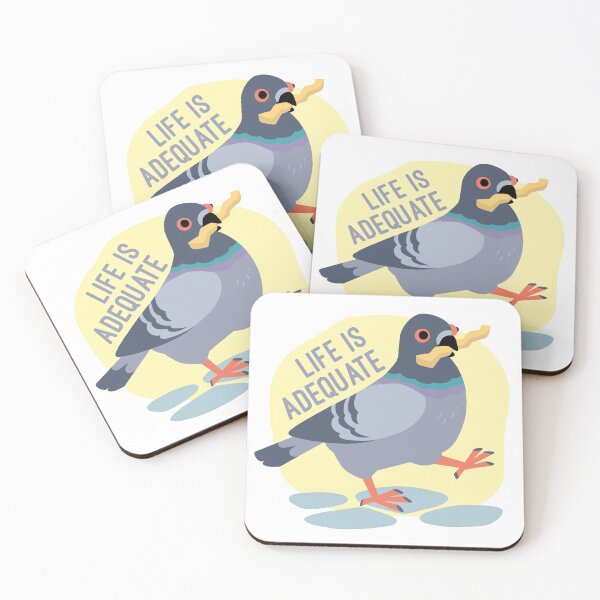 Item preview, Adequate Pigeon designed and sold by MaddyWilsonArt.