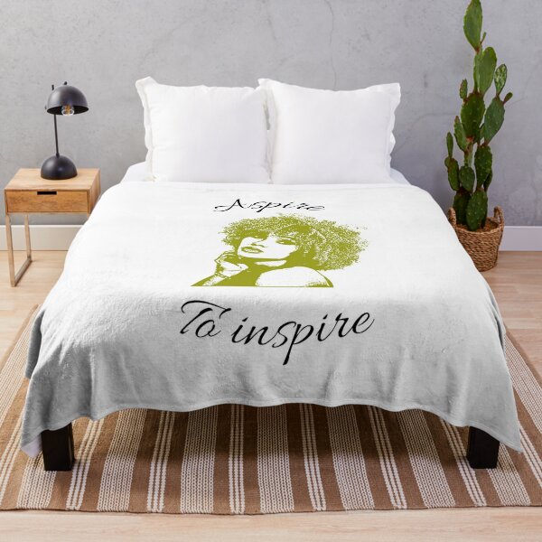 Luxury White Designer Inspired Blanket - Inspire Uplift