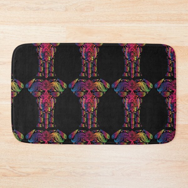 Item preview, Ornamental Pattern Purple Color- Elephant designed and sold by James Dunn.