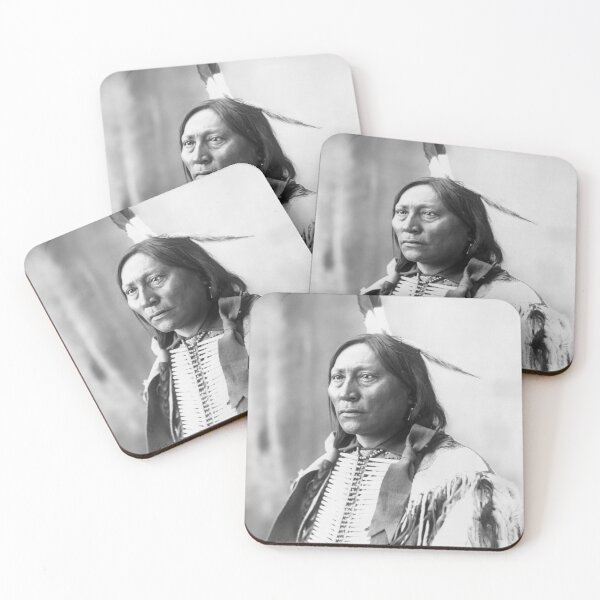 Item preview, Chief Hollow Horn Bear Portrait - Circa 1898 designed and sold by warishellstore.