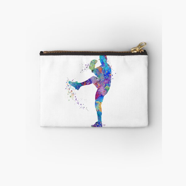 Item preview, Baseball Boy Pitcher Watercolor designed and sold by LotusGifts.