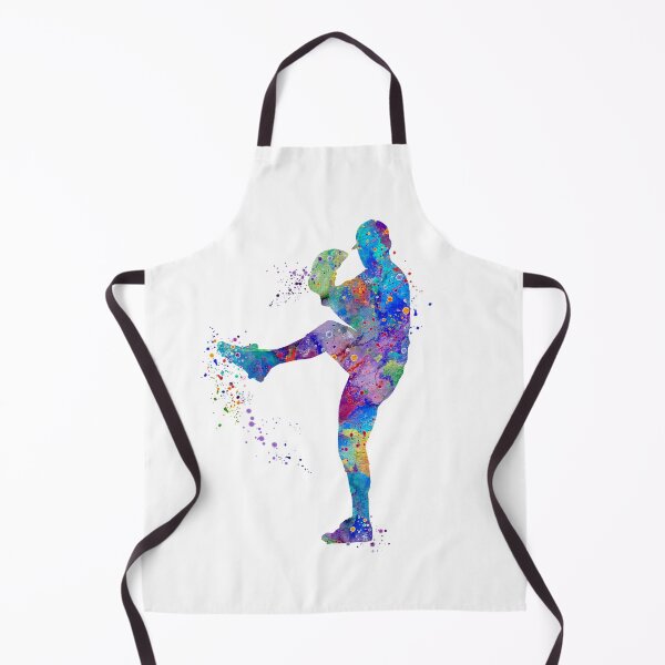 Item preview, Baseball Boy Pitcher Watercolor designed and sold by LotusGifts.