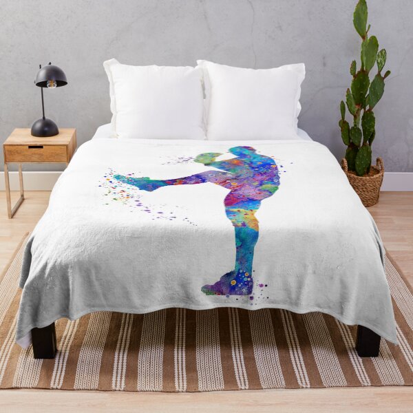Item preview, Baseball Boy Pitcher Watercolor designed and sold by LotusGifts.