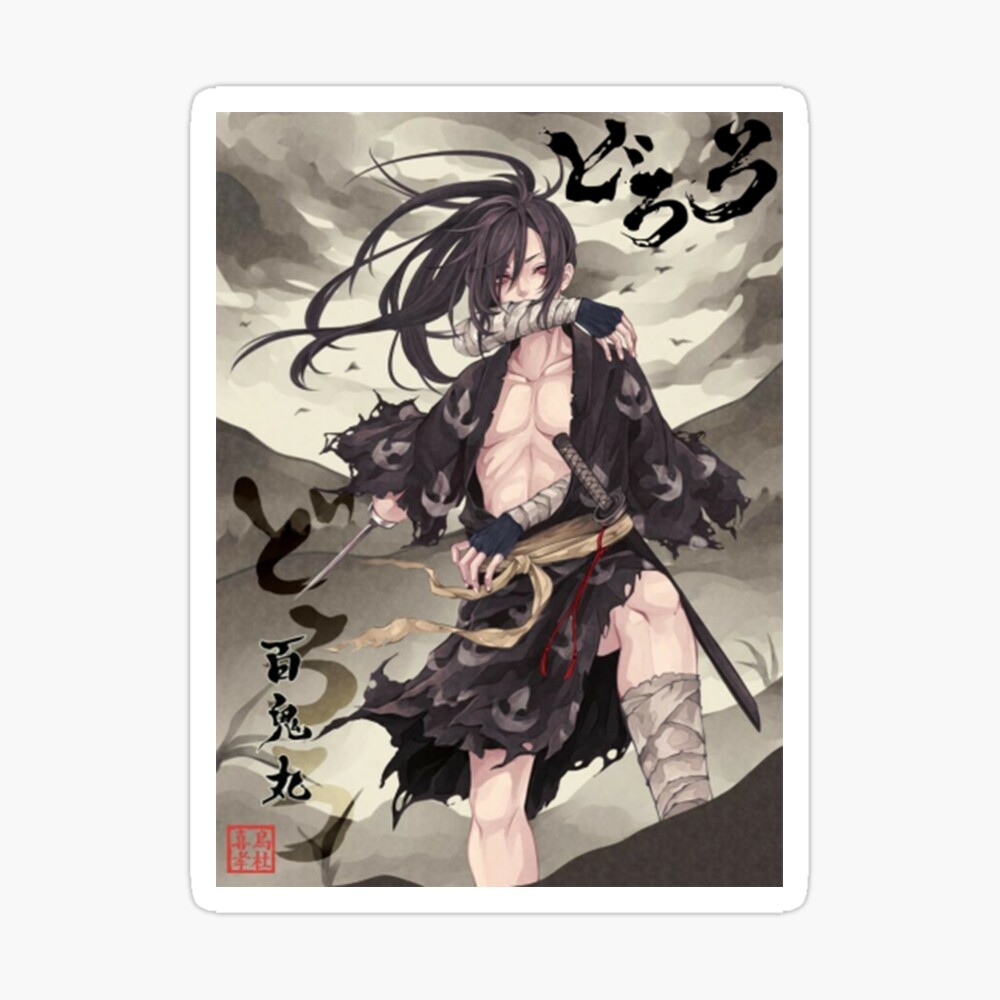 Dororo Hyakkimaru (Aniki) Postcard by LokittyLevi