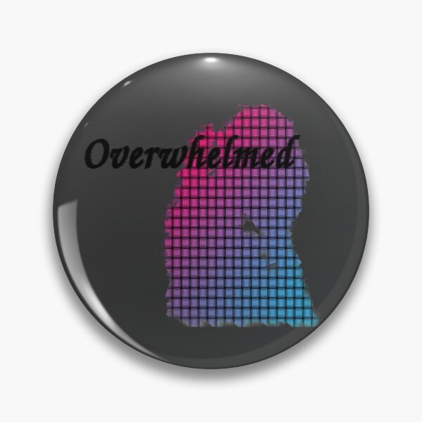 Item preview, overwhelmed (black) designed and sold by MsTyson.