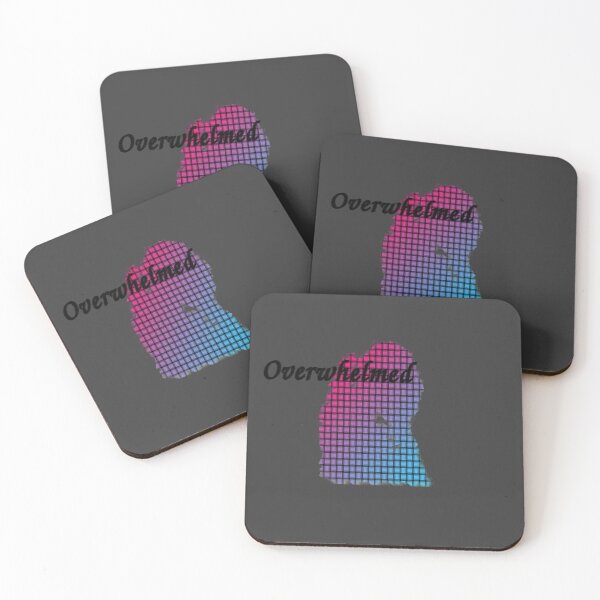 Item preview, overwhelmed (black) designed and sold by MsTyson.
