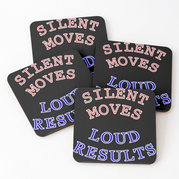 Item preview, Silent Moves Loud Results Lightweight Hoodie designed and sold by CornerStore007.