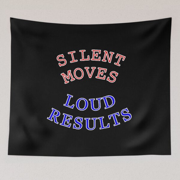 Item preview, Silent Moves Loud Results Lightweight Hoodie designed and sold by CornerStore007.