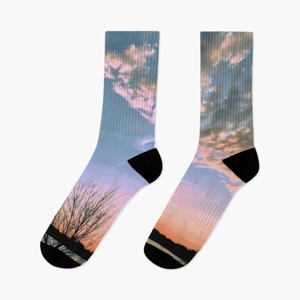 Item preview, Clearing Cloud Front at Sunset Over Lake designed and sold by JinjerS.