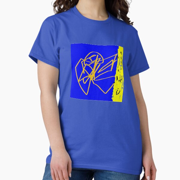 Vista previa del artículo con la obra «ocre yellow blue», diseñado y vendido por eliso silva.