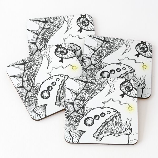 Item preview, Giant Carnivore Fish - mermaid cat trap designed and sold by zazuzanta.