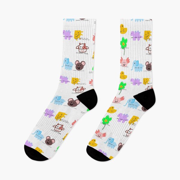Item preview, Gen Z Animal Doodles Sticker Pack designed and sold by inbythin.