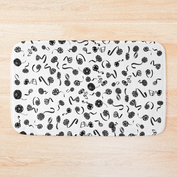 Item preview, CINEMA CINEMA black pattern designed and sold by KoolDsigns-FLIX.