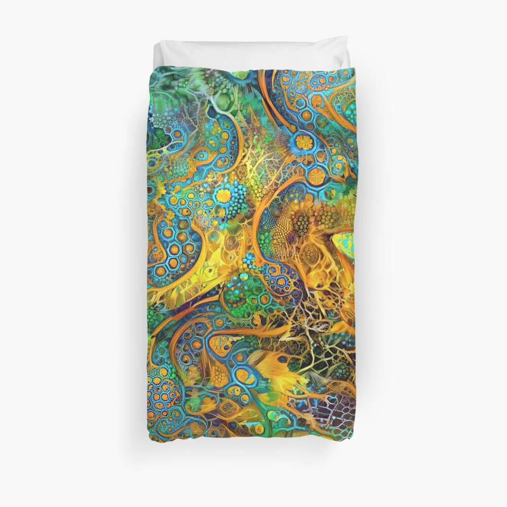 DeepStyle abstraction Duvet Cover