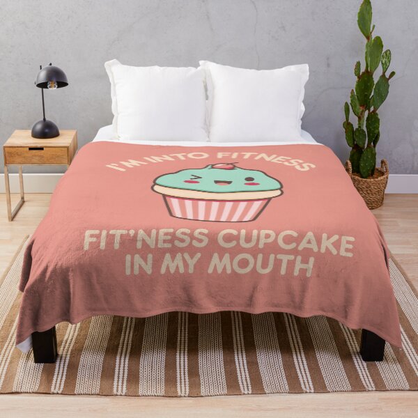 Item preview, I'm Into Fitness Fit'ness Cupcake In My Mouth designed and sold by gkao.