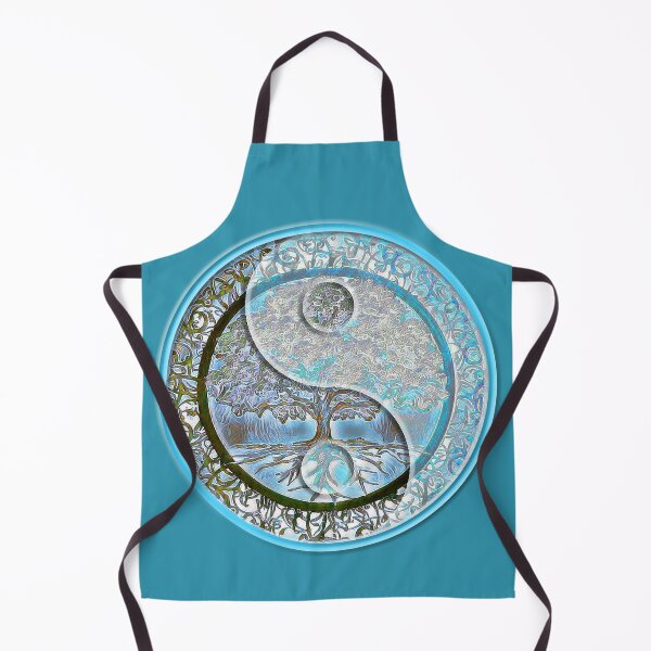 Item preview, Blue Yin Yang Tree of Life designed and sold by treeoflifeshop.