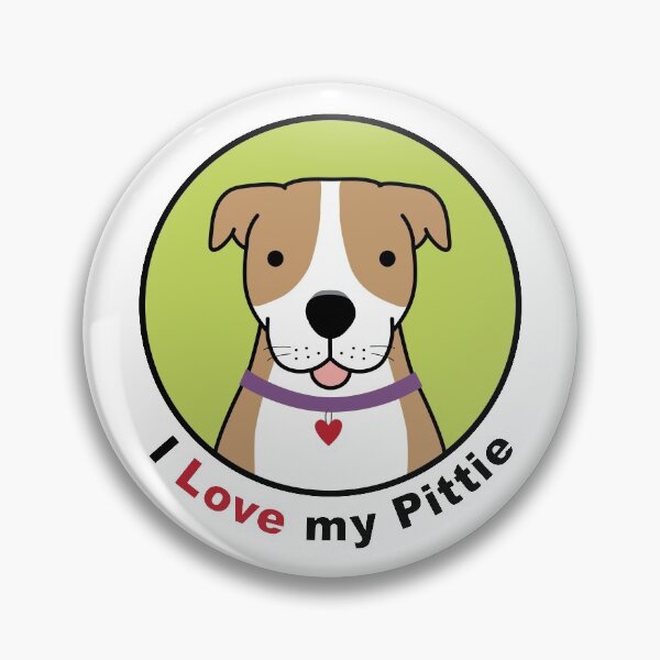 Artikelvorschau, Ich liebe meinen Pittie entworfen und verkauft von dreamingdogs.