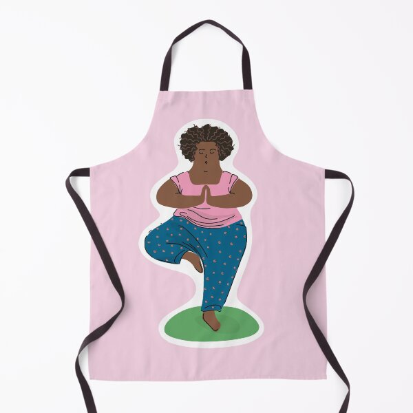 Item preview, Body positive afro american women practicing yoga designed and sold by DaryaLavit.