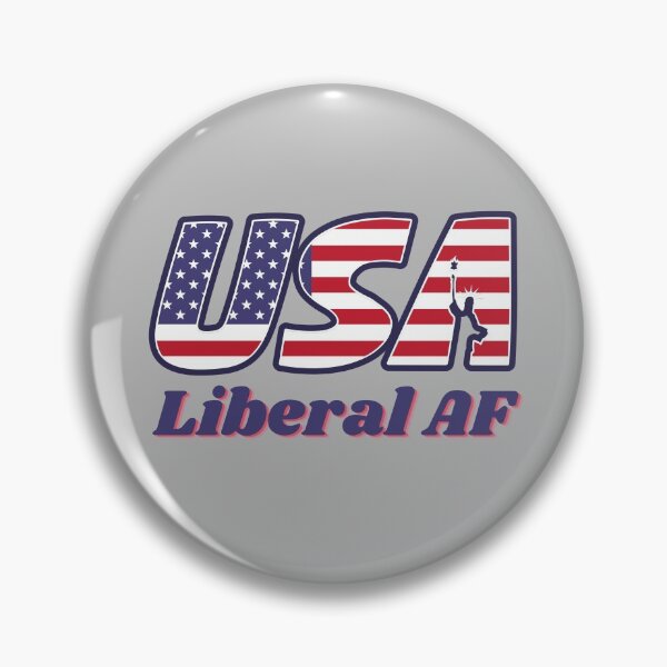 Item preview, USA Liberal AF: Amo a mi país designed and sold by Mothe3rd.