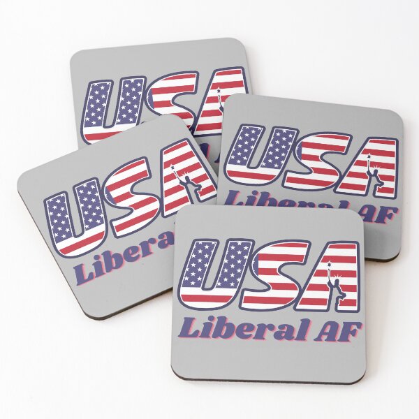 Item preview, USA Liberal AF: I Love My Country designed and sold by Mothe3rd.