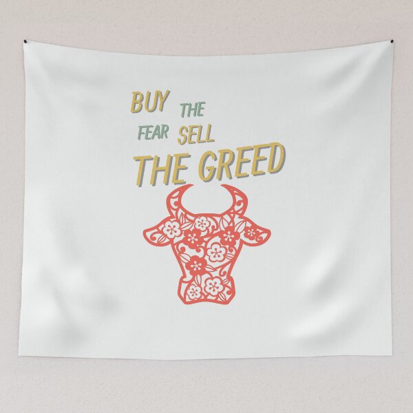 Item preview, Buy The Fear Sell The Greed designed and sold by walidsam07.