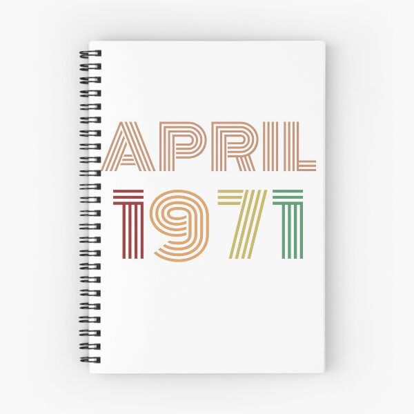 Item preview, April 1971 Design, Happy 50th Birthday, designed and sold by marosharaf.