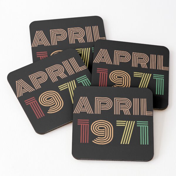 Item preview, April 1971 Design, Happy 50th Birthday, designed and sold by marosharaf.