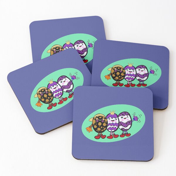 Item preview, Los tres huevos de Pascua Ameggos Kawaii designed and sold by manderlaydreams.