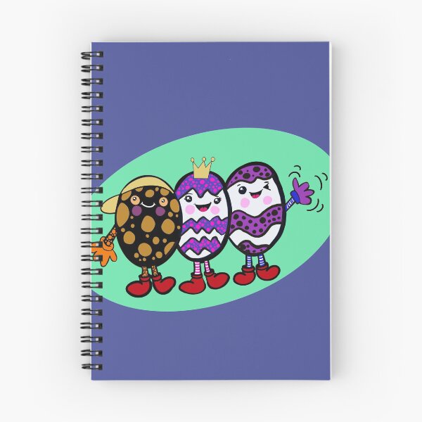 Item preview, The Three Ameggos Kawaii Easter Eggletts designed and sold by manderlaydreams.