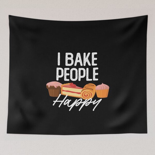 Item preview, i bake people happy designed and sold by LordArt.