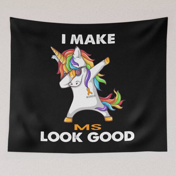 Item preview, I Make MS Look Good Cute Unicorn Dabbing designed and sold by heppenp.