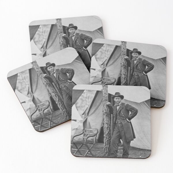 Item preview, General Grant Outside Headquarters - Cold Harbor Virginia - 1864 designed and sold by warishellstore.