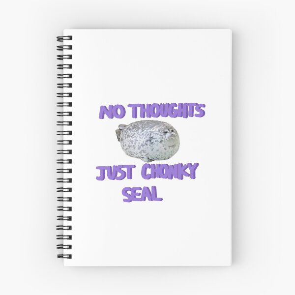 Item preview, No Thoughts, Just Seal - PURPLE designed and sold by beccaamac.