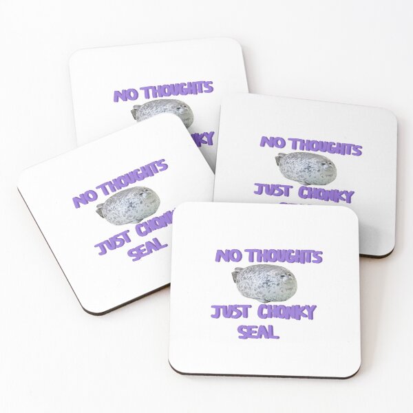 Item preview, No Thoughts, Just Seal - PURPLE designed and sold by beccaamac.